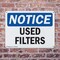 Signmission Used Filters, 10 in W x Rectangle, Plastic OS-2PACK-NS-P-710-L-18827 - alternate 4
